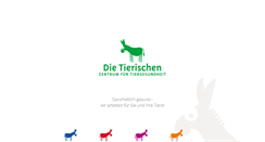 Desktop Screenshot of die-tierischen.de